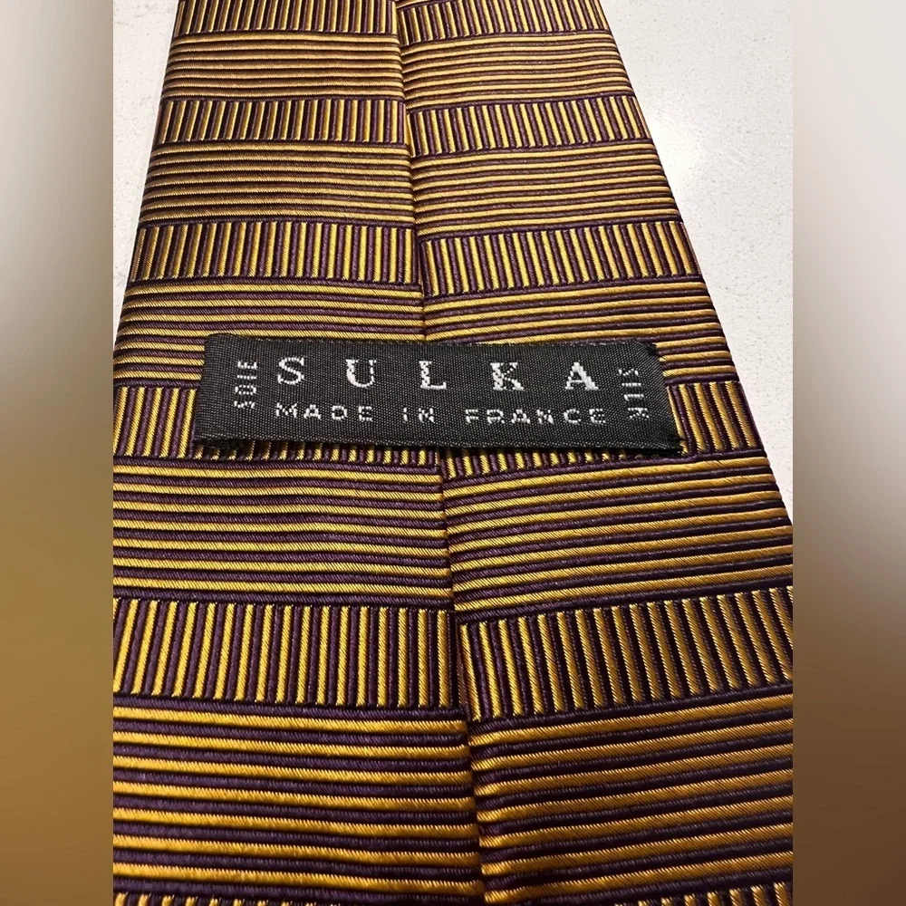 Sulka Vintage 100% Silk. Made in France
